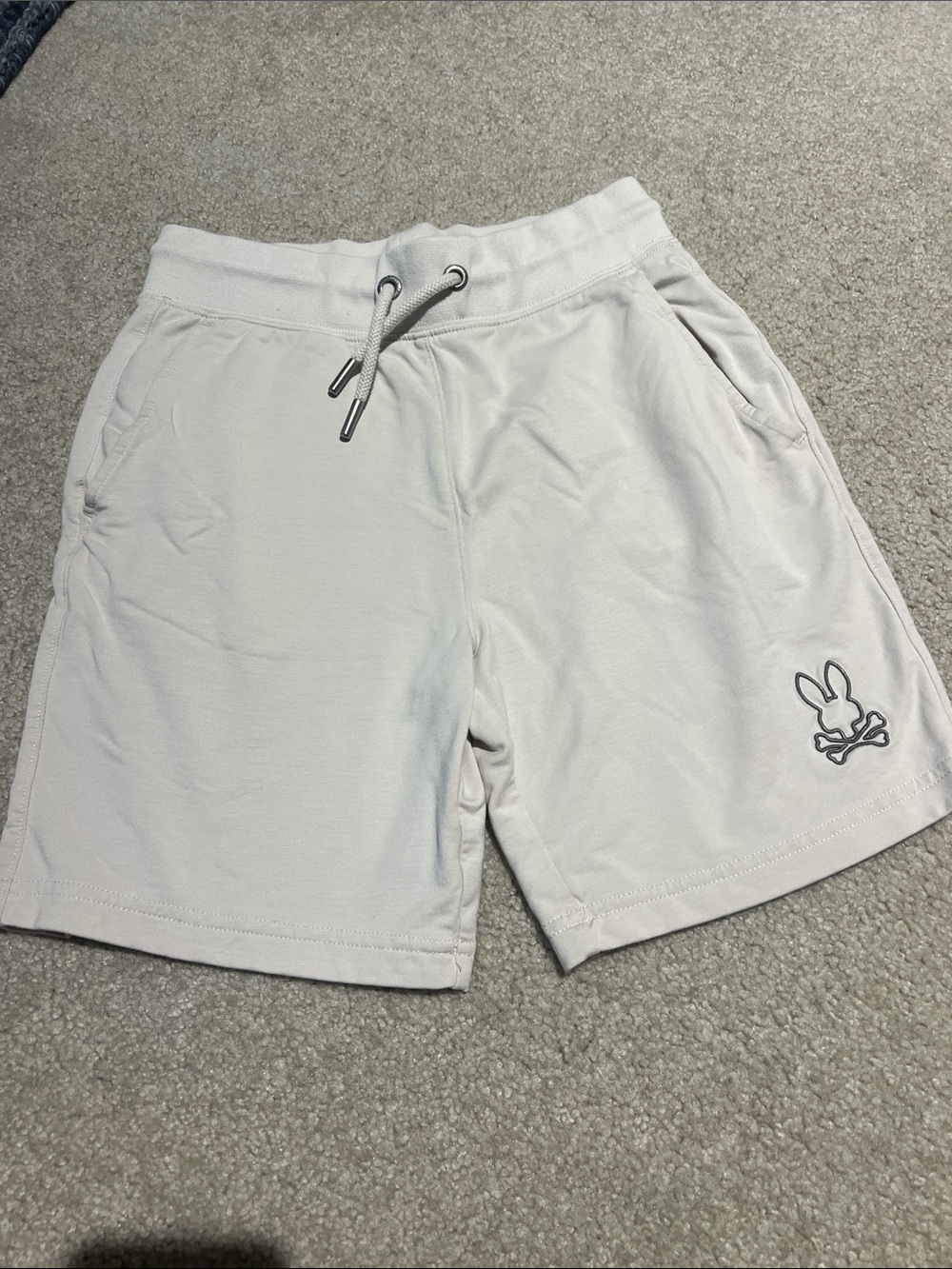 Beige Pyscho Bunny Boys Shorts sz Medium
